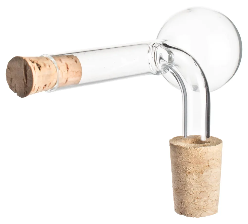Barstuff Portionierer 2cl, mit Stopfen - Glas, Naturkork
