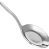 Barstuff Probierlöffel rund, Edelstahl - 9,0cm (12 Stk.)