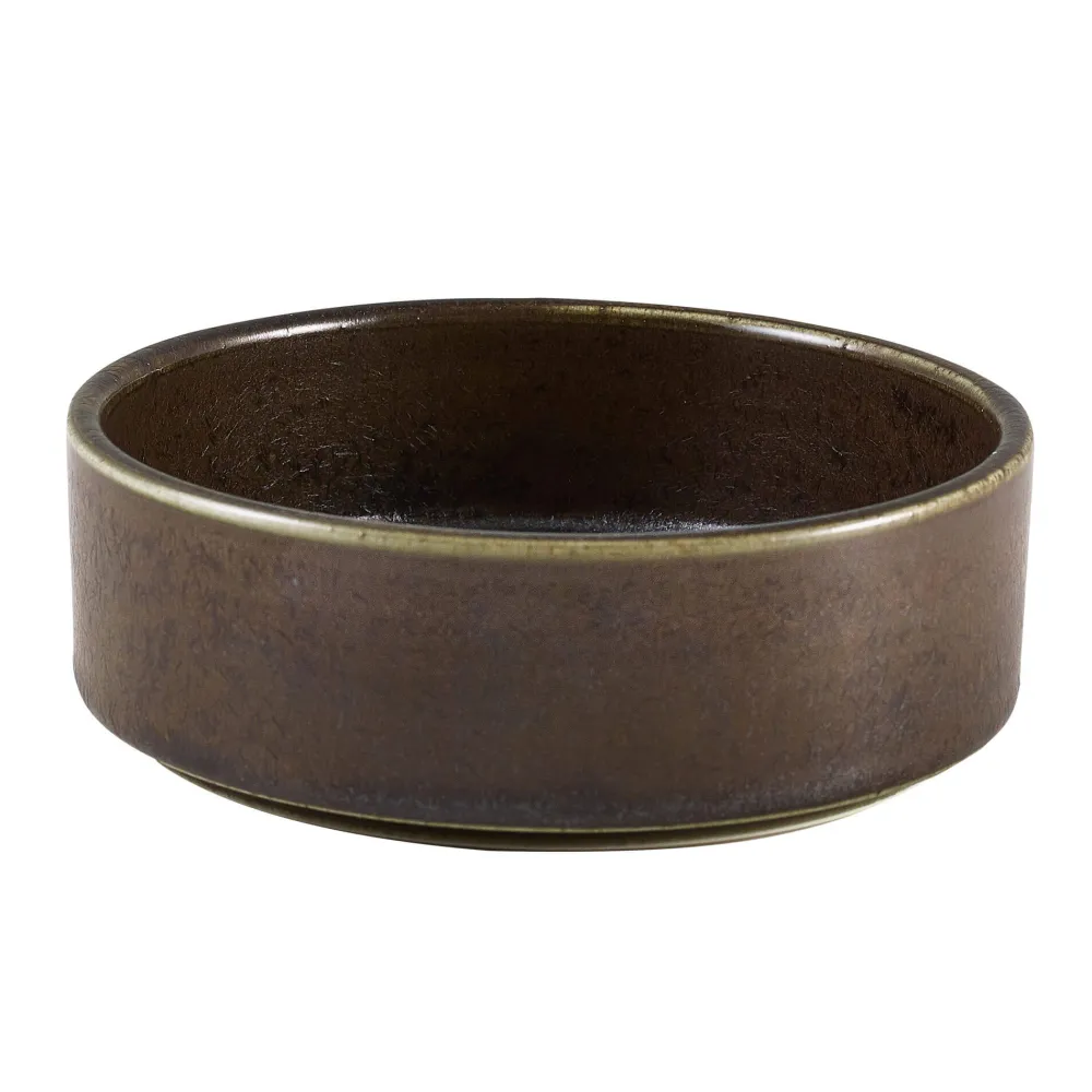 Barstuff Präsentationsschale Terra Cinder Black - 13 cm (6 Stk.)