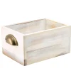 Barstuff Präsentationsschublade, Akazienholz, 21,5x15x11cm - weiß