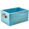 Barstuff Präsentationsschublade, Akazienholz, 21,5x15x11cm - blau