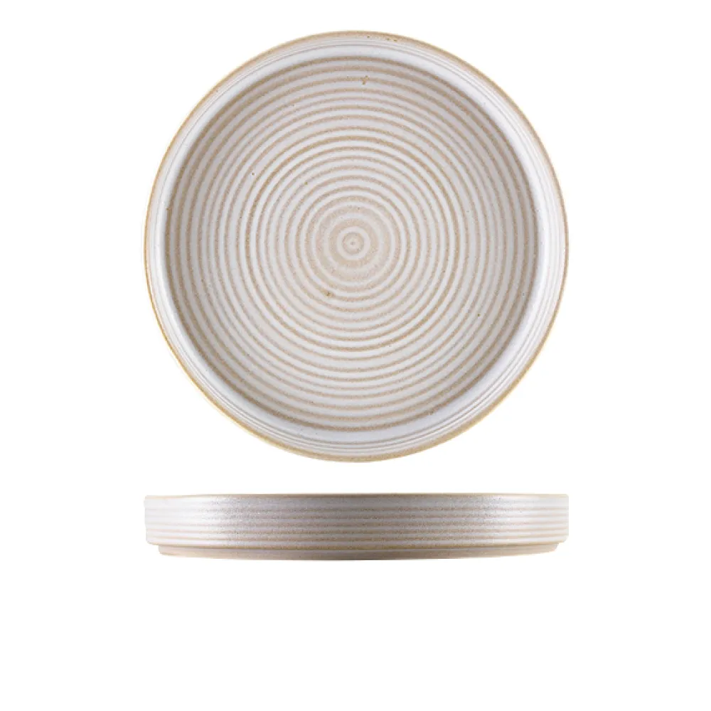 Barstuff Präsentationsteller Antigo Steingut Barley – 21 cm (6 Stk.)