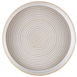 Barstuff Präsentationsteller Antigo Steingut Barley – 18 cm (6 Stk.)