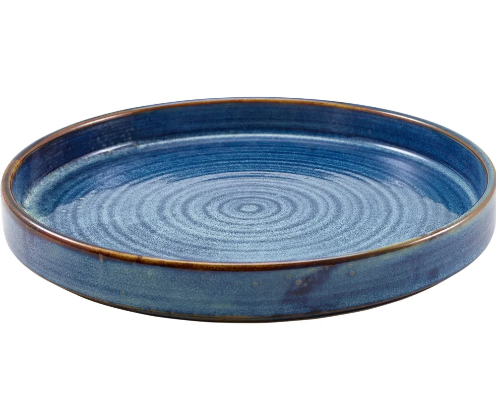 Barstuff Präsentationsteller Terra Aqua Blue - 26 cm (6 Stk.)