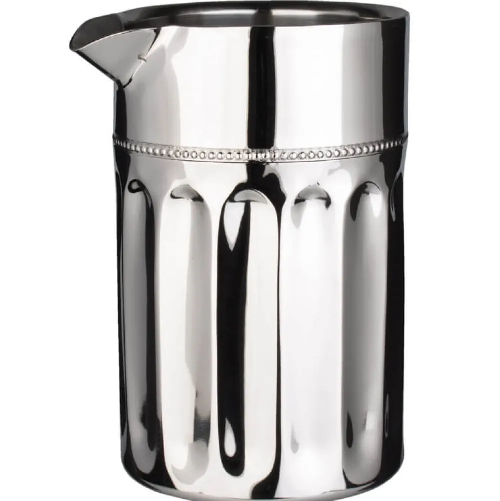 Barstuff Rührglas / Rührbecher Edelstahl, doppelwandig - 600ml