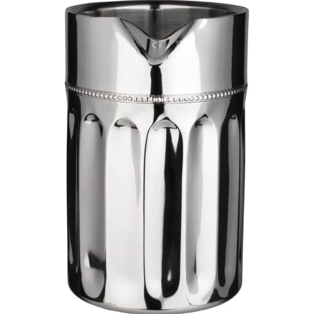 Barstuff Rührglas / Rührbecher Edelstahl, doppelwandig - 600ml