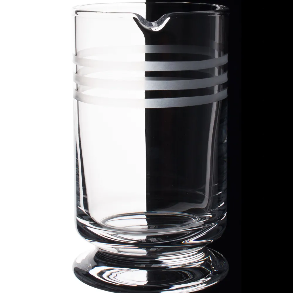 Barstuff Rührglas Calabrese 3 Cuts, mit Ausgusslippe - 600ml