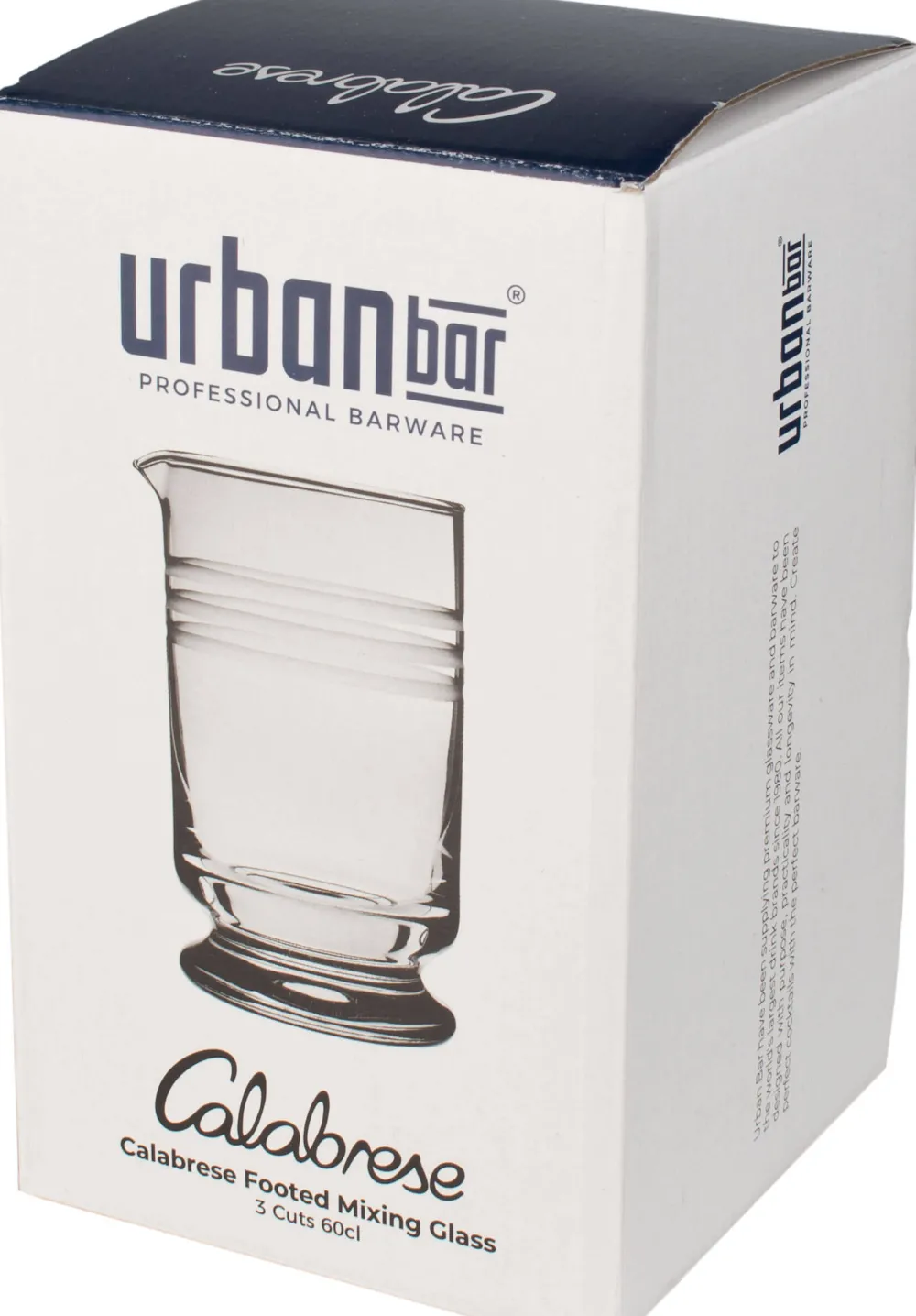 Barstuff Rührglas Calabrese 3 Cuts, mit Ausgusslippe - 600ml
