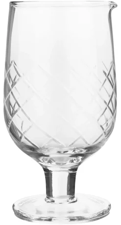 Barstuff Rührglas Diamond, mit Ausgusslippe und Stiel, Prime Bar - 840ml