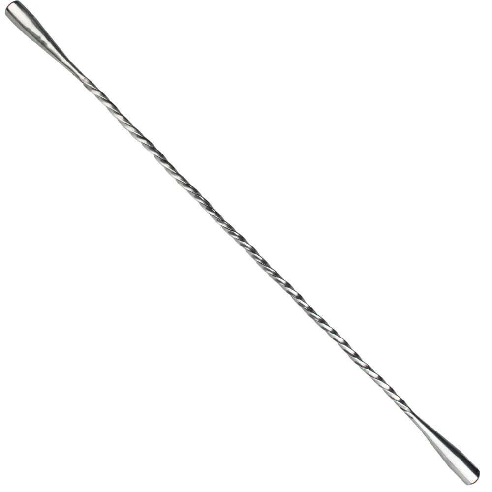Barstuff Rührstab / Stirrer Doppel-Teardrop - Edelstahl (30cm)