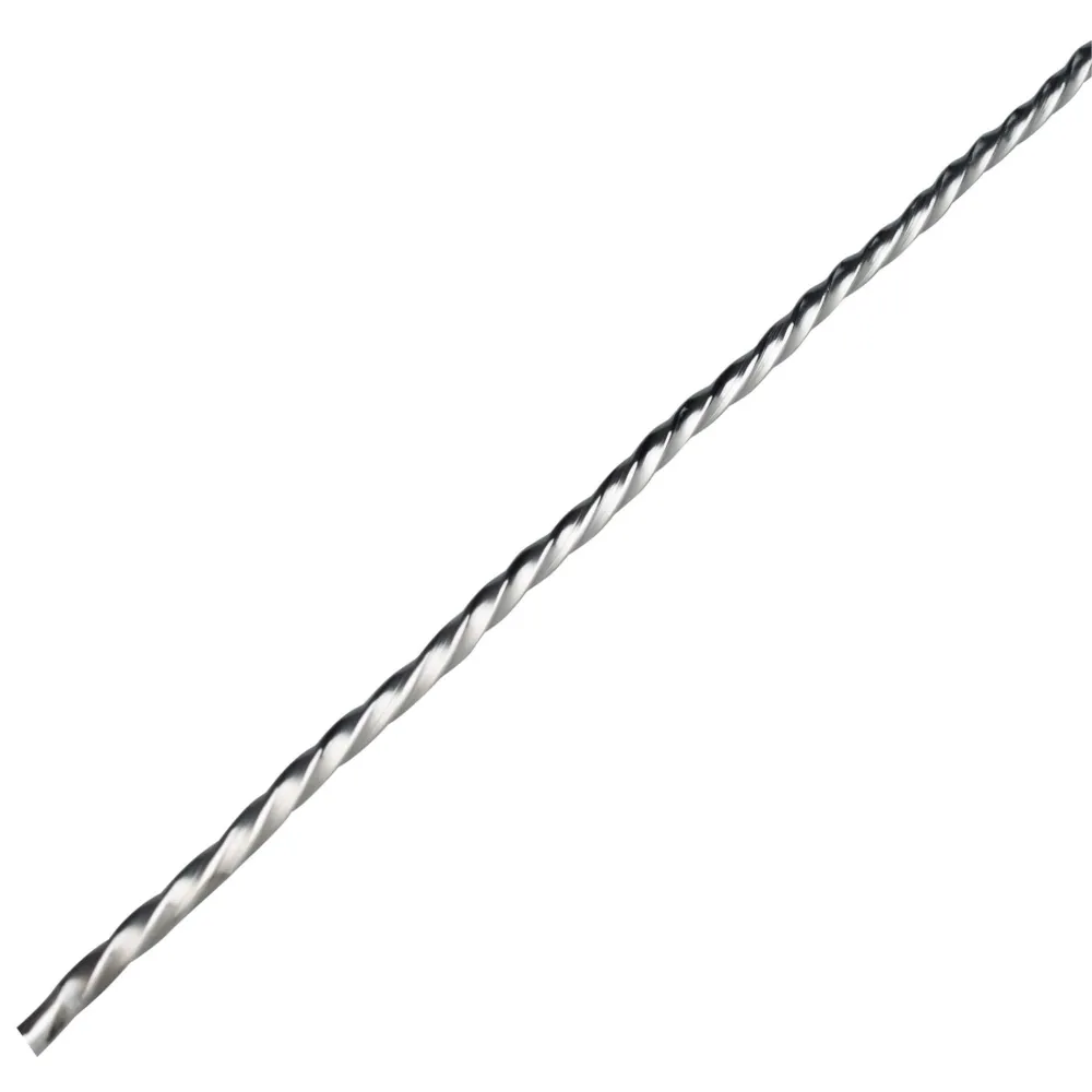 Barstuff Rührstab / Stirrer Doppel-Teardrop - Edelstahl (30cm)