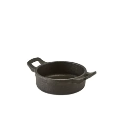 Barstuff Runde Mini-Auflaufform mit Henkeln, Gusseisen - 220ml (6 Stk.)