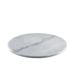 Barstuff Runde Servierplatte Marmor grau - 33cm