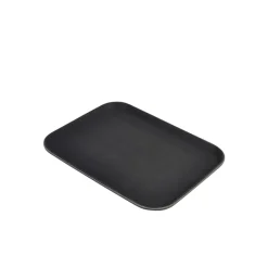 Barstuff Rutschfestes Tablett, rechteckig, PP schwarz - 30,5x40,6cm