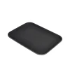 Barstuff Rutschfestes Tablett, rechteckig, PP schwarz - 38,1x50,8cm