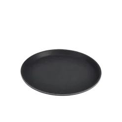 Barstuff Rutschfestes Tablett, rund, PP schwarz - 40,6cm