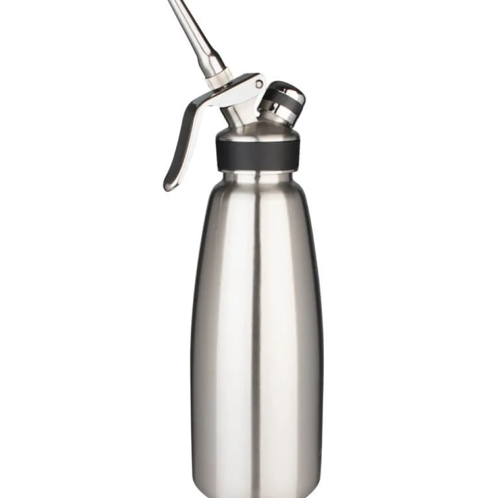 Barstuff Sahnesiphon Mosa, Edelstahl gebürstet - 1000ml