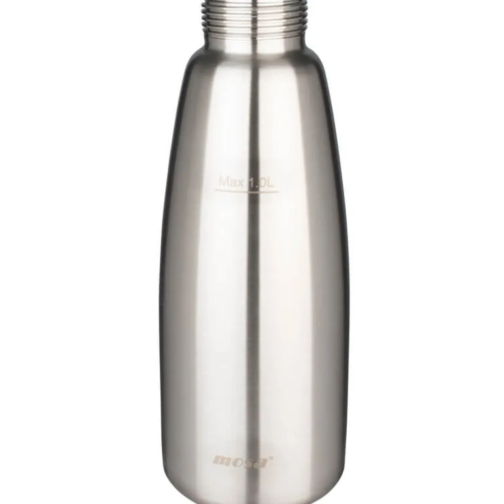 Barstuff Sahnesiphon Mosa, Edelstahl gebürstet - 1000ml