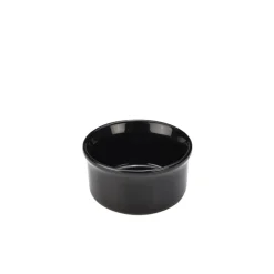 Barstuff Schale / Auflaufform Steingut schwarz - 50ml / 6,5cm (12 Stk.)