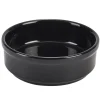 Barstuff Schälchen flach, schwarz - 140ml (6 Stk.)