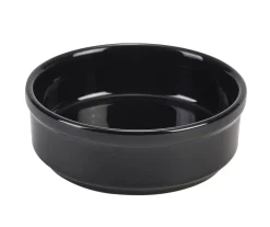 Barstuff Schälchen flach, schwarz - 140ml (6 Stk.)
