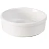 Barstuff Schälchen flach, weiß - 140ml (6 Stk.)