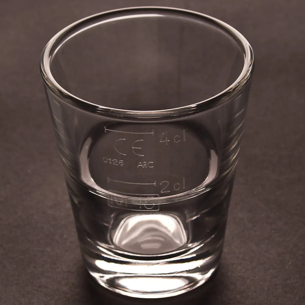 Barstuff Schnapsglas, StackUp Arcoroc - 45ml, 2+4cl FS (12Stk.)