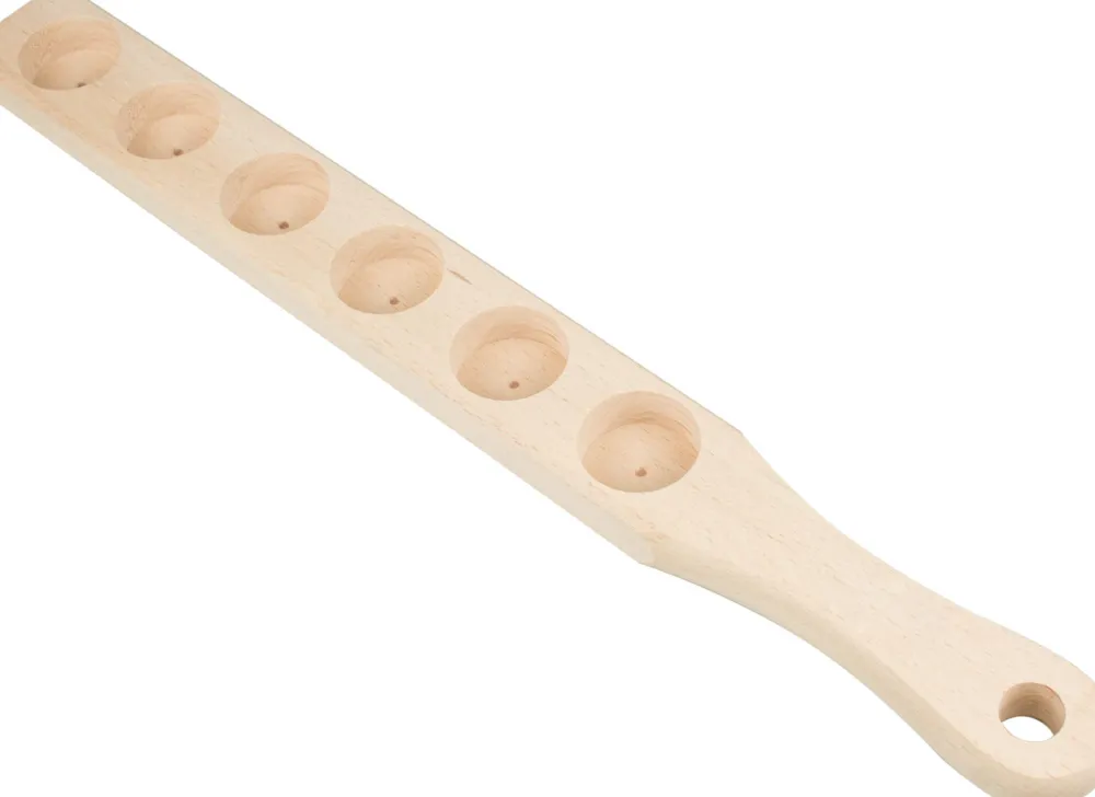 Barstuff Schnapslatte Holz, 50,5cm - für 6 Gläser
