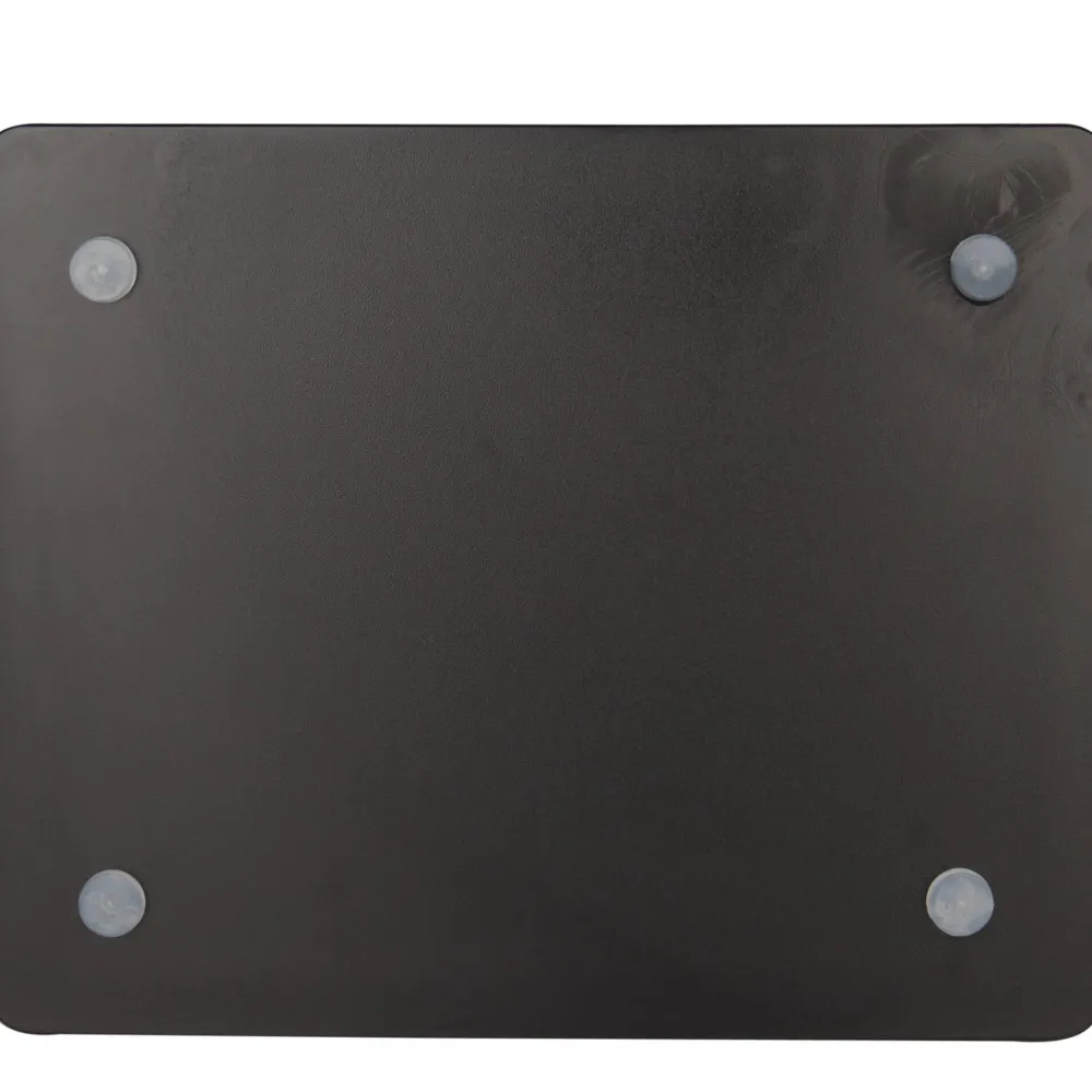 Barstuff Schneidebrett mit Saftrille, HDPE schwarz - 32,5x26,5x1,4cm