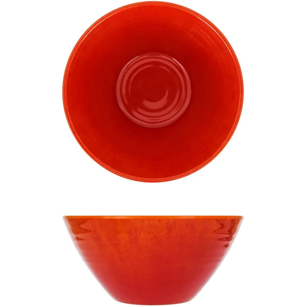 Barstuff Schüssel Casablanca, Melamin, orange glasiert - 1,6l / 20,5cm