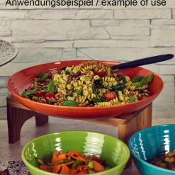 Barstuff Schüssel Casablanca, Melamin, orange glasiert - 3,5l / 38cm