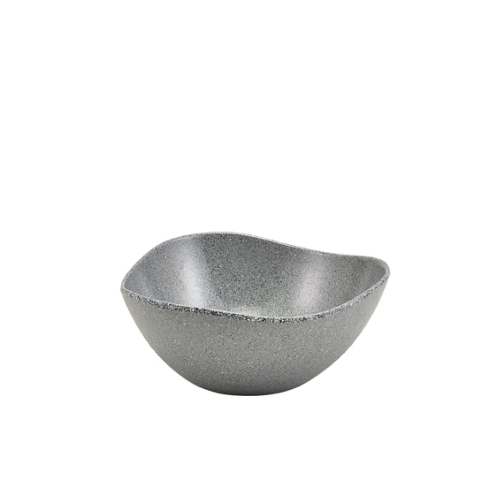 Barstuff Schüssel, dreieckig, Melamin, Graniteffekt - 2,5l / 25cm