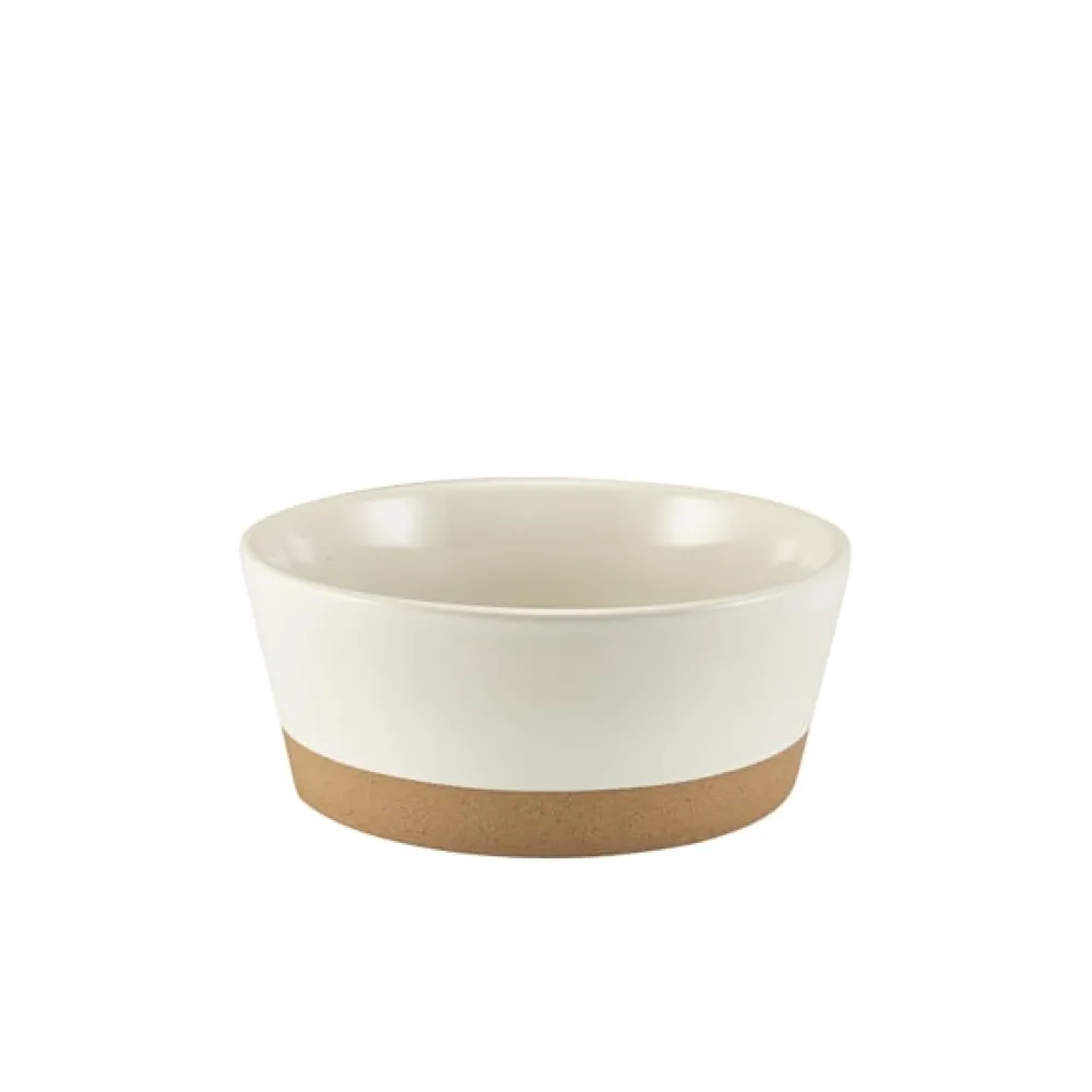 Barstuff Schüssel Kava Steingut weiß – 15,5 cm (6 Stk.)