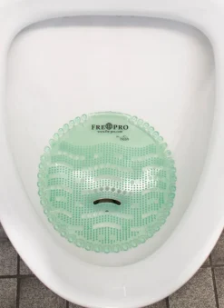 Barstuff Schutzsieb für Urinale, grün - Duft: Gurke-Melone (2 Stk.)