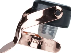 Barstuff Sekt- / Champagnerflaschenverschluss Secure Bottle Sealer - schwarz-kupferfarben