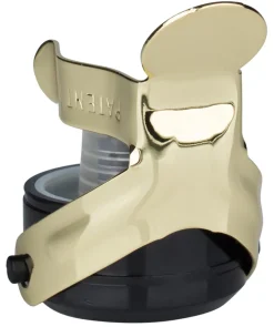 Barstuff Sekt- / Champagnerflaschenverschluss Secure Bottle Sealer - schwarz-goldfarben