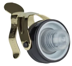 Barstuff Sekt- / Champagnerflaschenverschluss Secure Bottle Sealer - schwarz-goldfarben