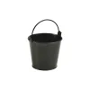 Barstuff Serviereimer schwarz, verzinkter Stahl - 10cm/500ml (12 Stk.)