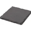 Barstuff Servierplatte Schiefer Quadrat - 10x10cm