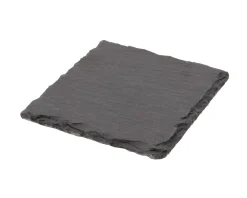 Barstuff Servierplatte Schiefer Quadrat - 10x10cm