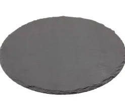 Barstuff Servierplatte Schiefer rund - 30cm