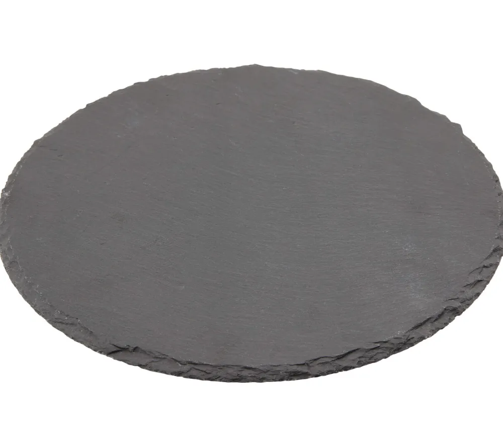 Barstuff Servierplatte Schiefer rund - 30cm