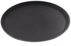 Barstuff Serviertablett, Glasfaserkunststoff, schwarz, 36cm