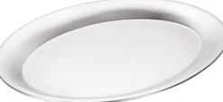 Barstuff Serviertablett oval, Edelstahl matt - 19,5x15cm