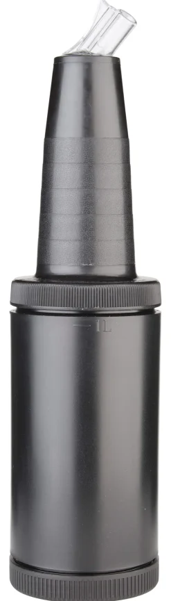 Barstuff Speedbottle B-P-M Bottle-Pour-Master, schwarz – 1,0l