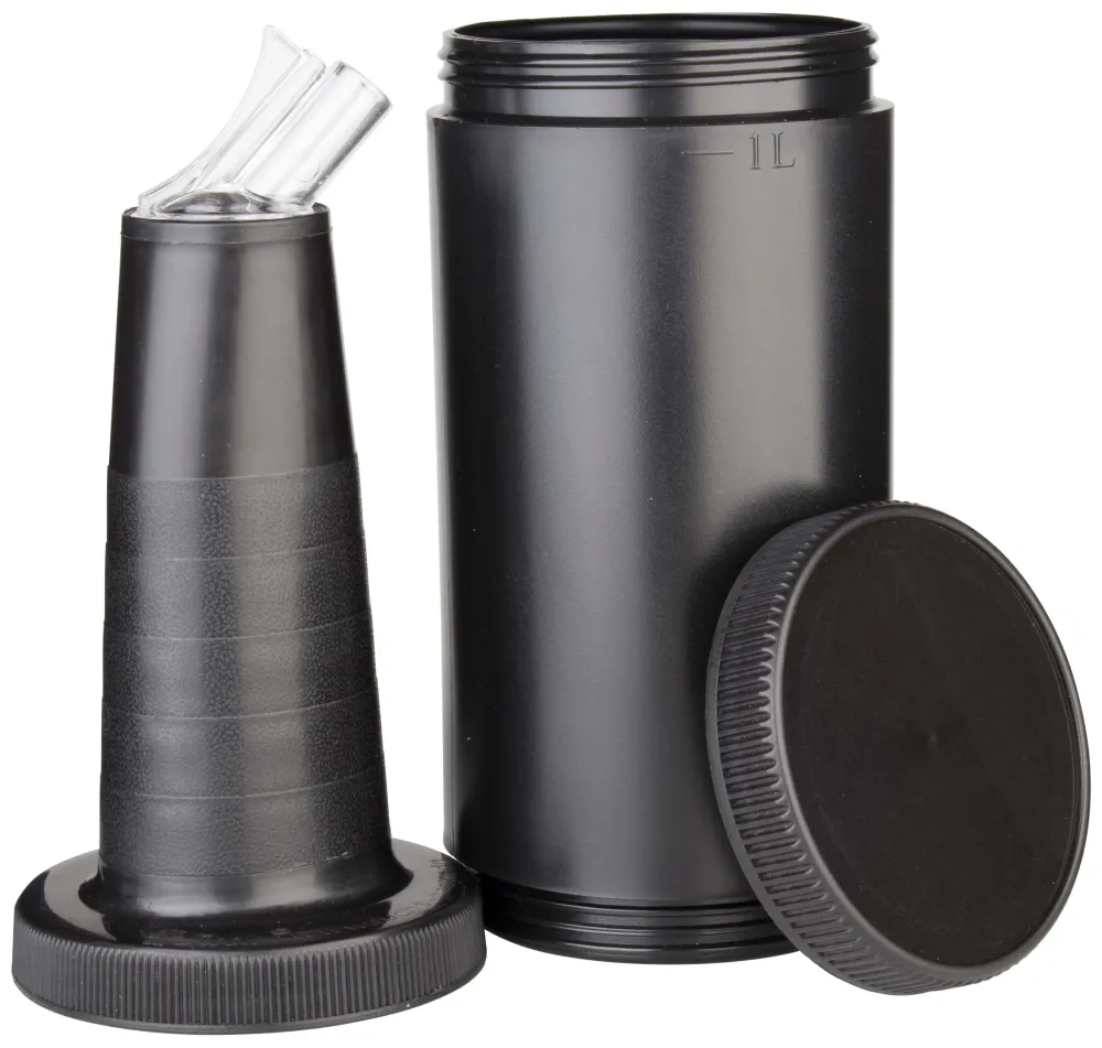 Barstuff Speedbottle B-P-M Bottle-Pour-Master, schwarz – 1,0l