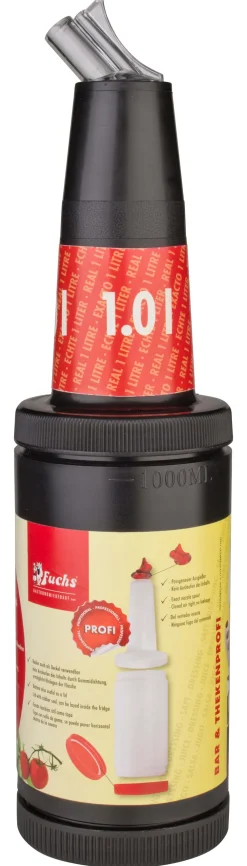 Barstuff Speedbottle B-P-M Bottle-Pour-Master, schwarz – 1,0l