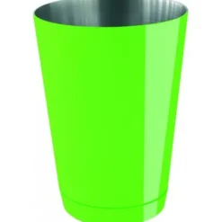 Barstuff Speedshaker neon grün, Bodenkappe - Edelstahl (450ml)