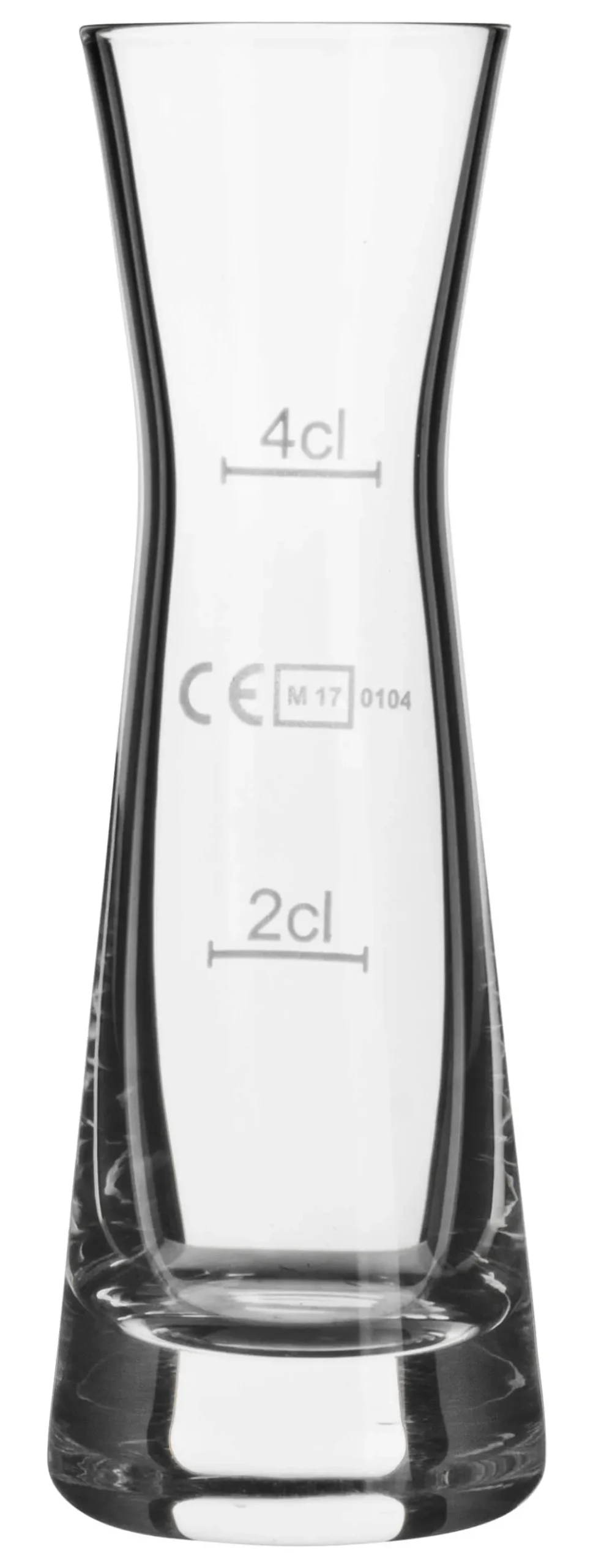 Barstuff Spirituosenkaraffe/ Barmaß Belfesta, Zwiesel Glas - 60ml, 2+4cl Eiche