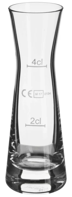 Barstuff Spirituosenkaraffe/ Barmaß Belfesta, Zwiesel Glas - 60ml, 2+4cl Eiche